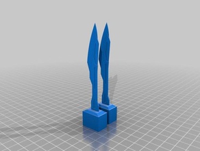 transformers prime dupla espadas 3d impressão 3d print model - Mito3D