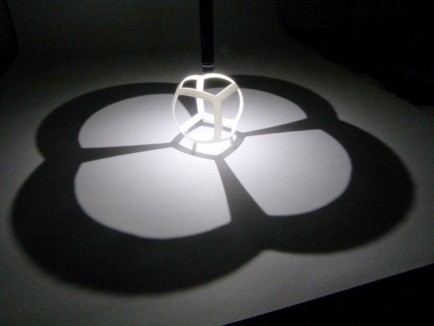 bola de praia cubo matemática 3D print model - Mito3D