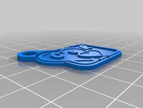 cyr keychains customized 3d print model - Mito3D