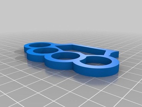 Impressos em 3d auto-defesa brinquedo anéis 3d print model - Mito3D