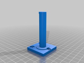 spool wall mount 3d printing 3d print model - Mito3D