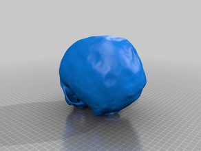 skull dice 3d print model - Mito3D