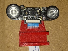 raspberry pi camera mount stampante 3d inclinata di messa a fuoco area stampa accessori 3d print model - Mito3D