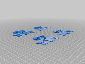 teddy trolley tokens 3d printing 3d print model - Mito3D