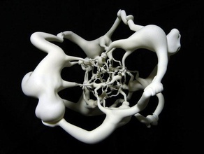 mehr Spaß als 24-Zelle Affen math Kunst 3d print model - Mito3D