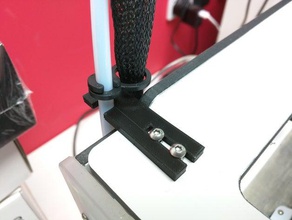 um2 bowden tube holder 3d printer accessories 3d print model - Mito3D