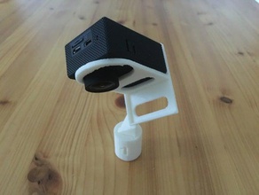 una sola cámara vr panorama de montaje sjcam art herramientas 3d print model - Mito3D