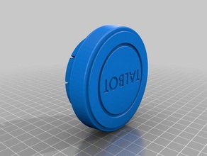parça jante talbot Otomotiv 3d print model - Mito3D