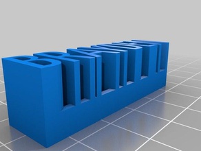 brayden heykeller özelleştirilmiş 3d print model - Mito3D