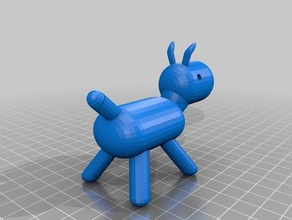 filhote de cachorro 3d impressão 3d print model - Mito3D