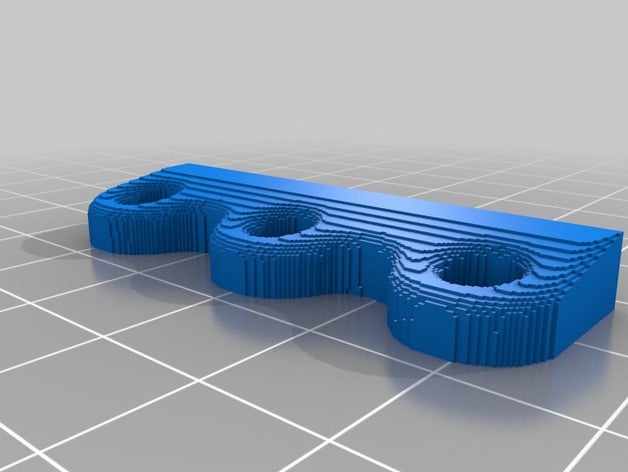 shoelace clip3x4 other 3d slash 3D print model - Mito3D