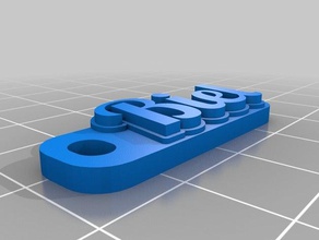 biel Anahtarlık özelleştirilmiş 3d print model - Mito3D