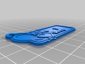 alex cecy keychains customized 3d print model - Mito3D
