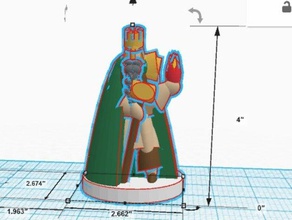 nano figurina 3d la stampa gioco da tavolo pedine di scacchi scacchiera vescovo re degli pedone pezzo i pezzi regina set nanismo nani kings quest pianeta dwarven forge hobbit 3d print model - Mito3D