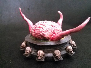 el élder cerebro de juguete juego accesorios dd no molestar dungeons dragons la fantasía illithid mente desollador mindflayer en miniatura miniquad monster openforge pathfinder tablero mesa warhammer 3d print model - Mito3D