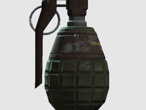 fallout 4 granada adereços criogênica de fragmentação nuka plasma pulse grenade 3d print model - Mito3D