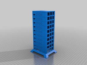 multipi -- raspberry pi case di cluster computer 3d print model - Mito3D