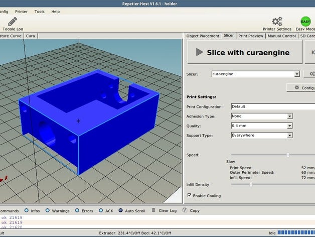 davinci 1 cutter 3d de l'imprimante accessoires 3D print model - Mito3D