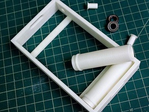 ball-bearing spool saddles 3d filament printer accessories 3d print model - Mito3D