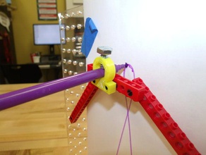 lego technic-Stift-Halter mechanisch ist Spielzeug 3d print model - Mito3D