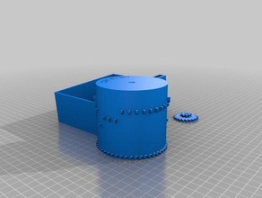 caravan parametric music box mechanical toys customized 3d print model - Mito3D