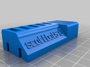 usb tutucu scott organizasyon özelleştirilmiş 3d print model - Mito3D