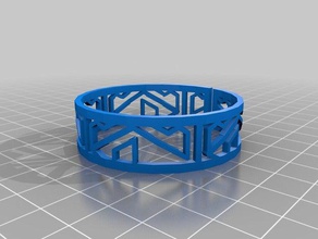 mi personalizados generalizada zentangle pulsera de coursera la moda 3d print model - Mito3D
