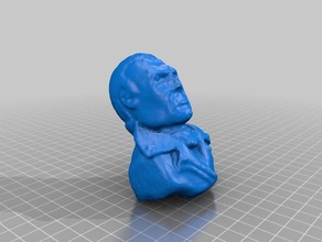 negan walking dead scans replicas makerbotdigitizer 3d print model - Mito3D