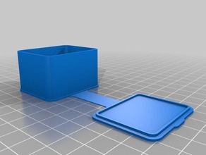 box3 recipientes personalizado 3d print model - Mito3D