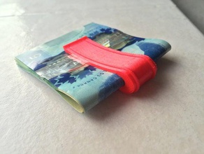 money clip accessoires impression facile 3d print model - Mito3D