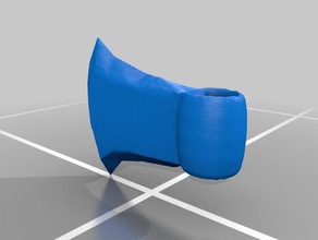 axe head art tools 3d print model - Mito3D