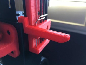 extendido raspador de gancho wanhao i3 3d la impresora accesorios monoprice makerselect duplicador 3d print model - Mito3D