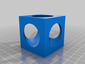 my customized sphere cube sculptures 3d print model - Mito3D