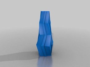 my customized gemoteric vases v2 math art 3d print model - Mito3D
