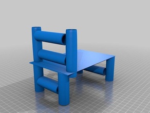 silla 3d impressão 3d print model - Mito3D