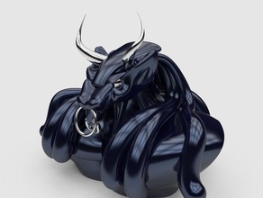 kutsal inek hayvanlar 3d print model - Mito3D