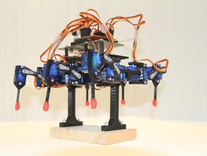 nrf hexapod Robotik 3d print model - Mito3D