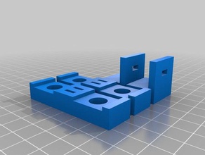 meine angepasste verstellbare Riemen tightener 3d Drucker Teile 3d print model - Mito3D