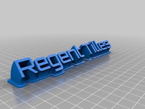 regent tilles 2 office angepasst 3d print model - Mito3D
