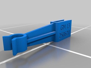 gm 13 250 620 opel Kühlsystem Schlauch-Halter Teile 3d print model - Mito3D