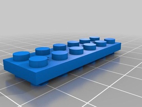 lego Doppel-Seite Bau - Spielzeug angepasst 3d print model - Mito3D