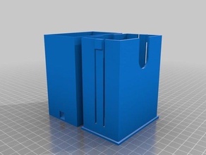 mtg deck box-Deckel - Spielzeug Spiel Zubehör 3d print model - Mito3D