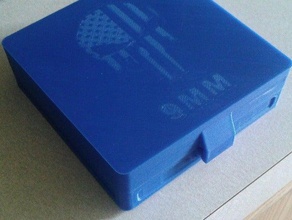 Una caja de munición 9mm punisher otros 3d print model - Mito3D