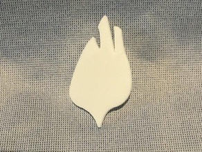 Kutsal Ruh alev 3 güvercin işaretler logoları christian 3d print model - Mito3D