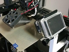 m2 makergear gopro mount 3d printer parts camera um2 upgrade 3d print model - Mito3D