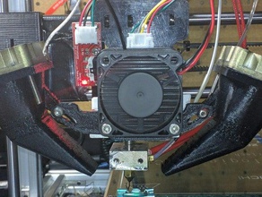 folger i3 2020 de impresión doble ventilador 3d la impresora accesorios 3d print model - Mito3D