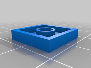leg-compatible 2x2 tile construction toys customized 3d print model - Mito3D