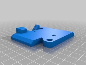 e3d çift bowden plaka bigbox yazıcılar 3d print model - Mito3D