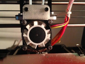 supporto raffreddamento maggioratoventola 40x40x10 stampante geeetech m201 3d la impresión Impresora de las piezas el ventilador boquilla 3d print model - Mito3D