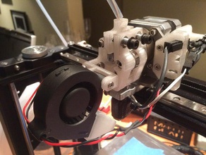 makergear m2 hinged v4 filament drive 3d printer parts 3d print model - Mito3D